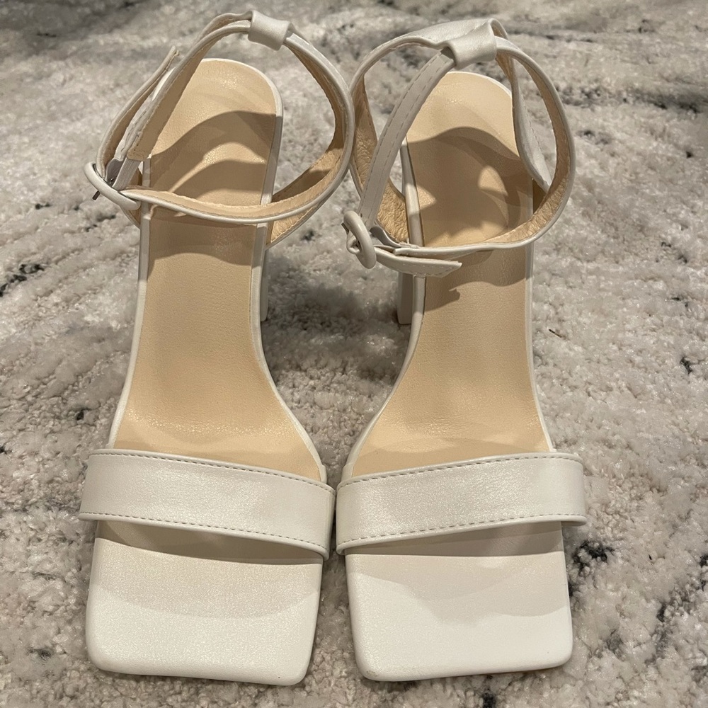 White heels